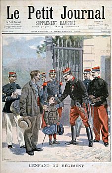 孩子,军团,1898年,艺术家