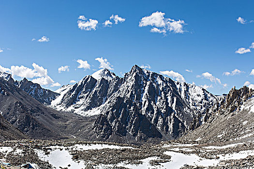 亚洲中国西藏阿里地区冈仁波齐转山路