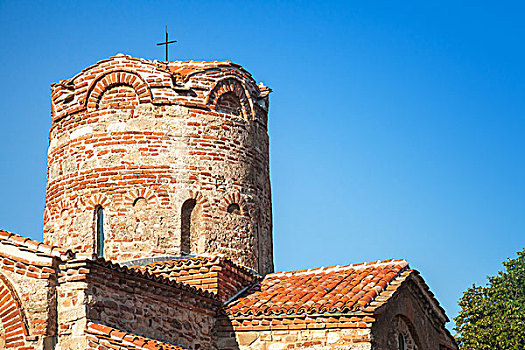教堂,老,内塞巴尔,城镇,保加利亚