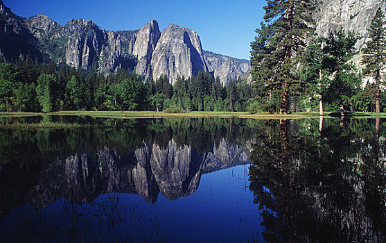 教堂岩,优胜美地国家公园,加利福尼亚