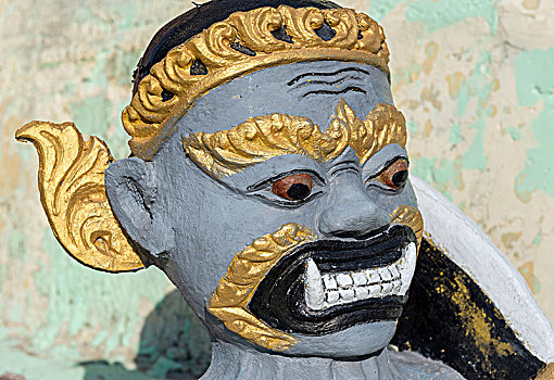 雕塑,庙宇,缅甸,亚洲