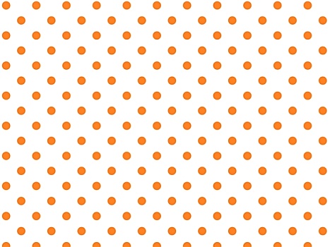 白色背景,橙色,圆点花纹