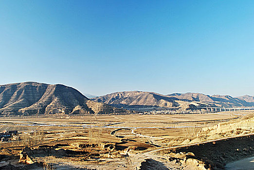 山西宁武石家庄秋景