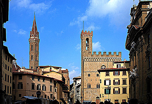 意大利佛罗伦萨精美的古老建筑
