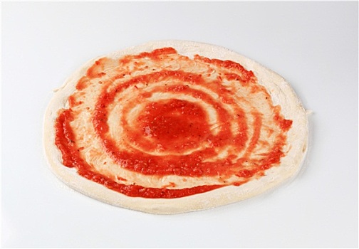 披萨面团,西红柿