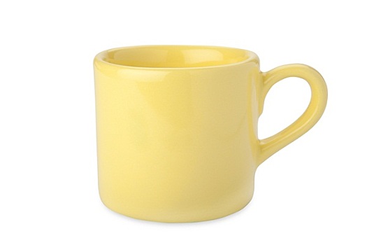 黄色,杯子