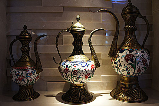 土耳其特色瓷器,茶壶用具