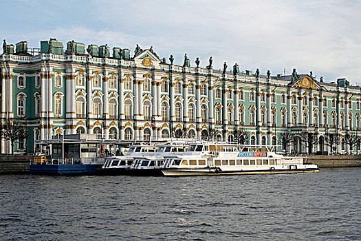 艾尔米塔什博物馆,冬宫,涅瓦河,世界遗产,彼得斯堡,俄罗斯