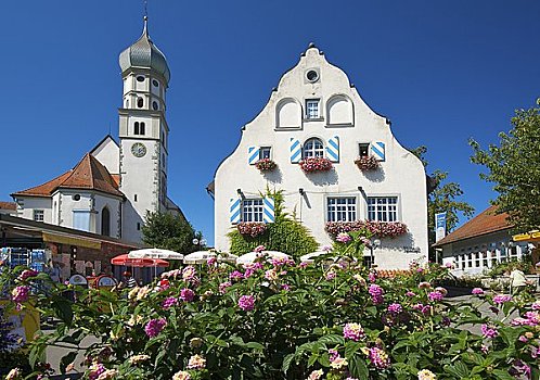 教区,城堡,士瓦本,德国,欧洲