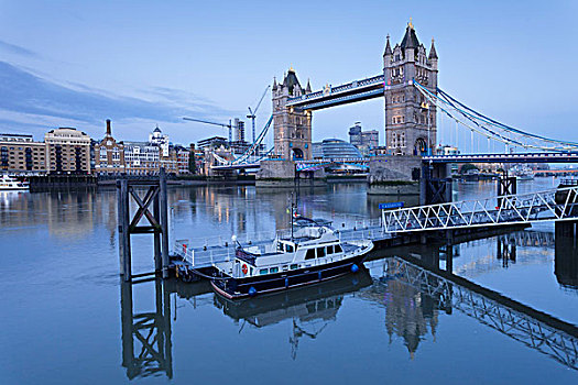 风景,塔桥,市政厅,伦敦,英格兰,英国,欧洲