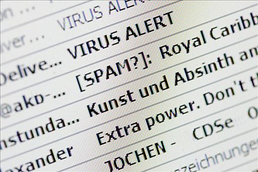 德国,互联网,电子邮件,程序,病毒,感染,邮件,垃圾邮件