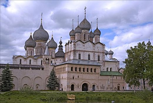 圣母升天大教堂,克里姆林宫,罗斯托夫,俄罗斯
