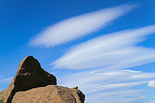 上方,石头,托雷德裴恩国家公园,巴塔哥尼亚,智利