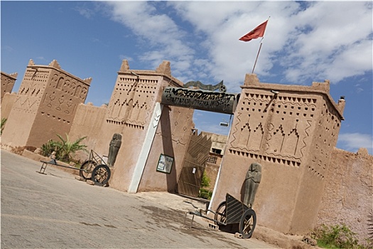 博物馆,瓦尔扎扎特,摩洛哥
