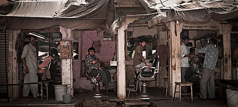 理发店,斋沙默尔,印度