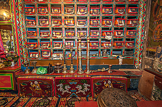 室内,佛教寺庙,集市,尼泊尔
