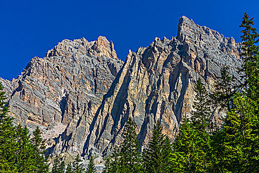 特写,山顶,白云岩,靠近,意大利