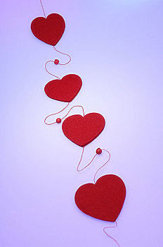 线,红色,心形,象征,喜爱,情感,爱情象征,热忱,感觉,裁剪,小路,序列