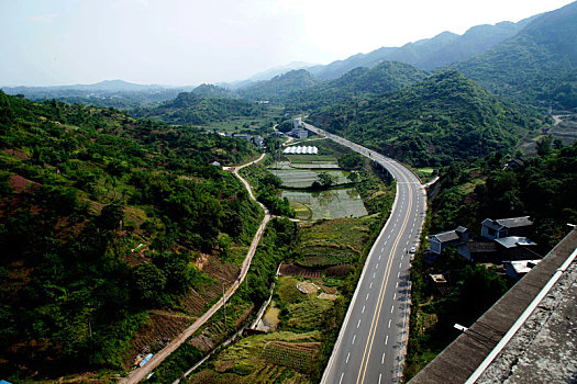 重庆璧山福禄乡道建设