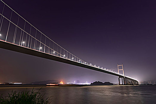 虎门大桥夜景