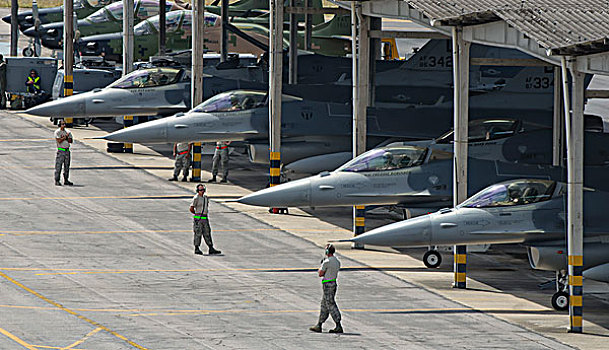 空军,f-16战斗机,争斗,猎鹰,停放,纳塔耳,巴西