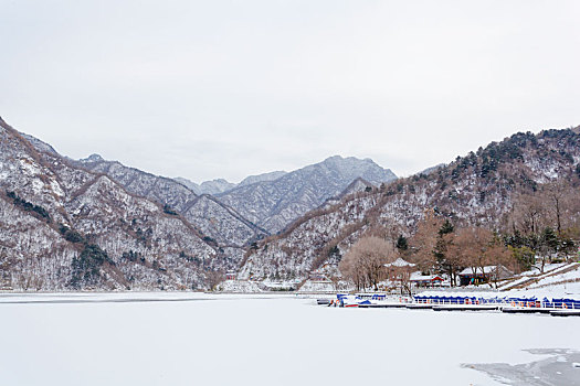 陕西省秦岭翠华山风光