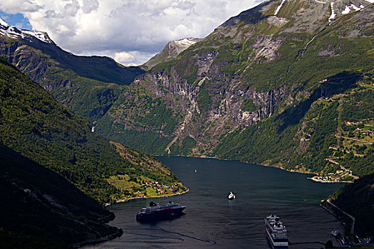 挪威,风景,峡湾