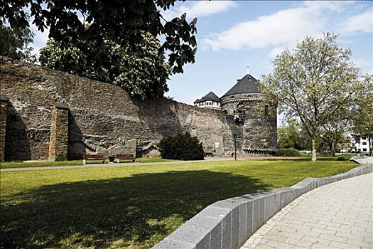 老城墙,莱茵兰普法尔茨州,德国,欧洲