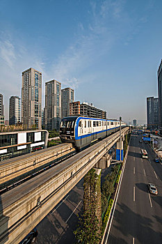 重庆城市轨道交通3号线金童路段