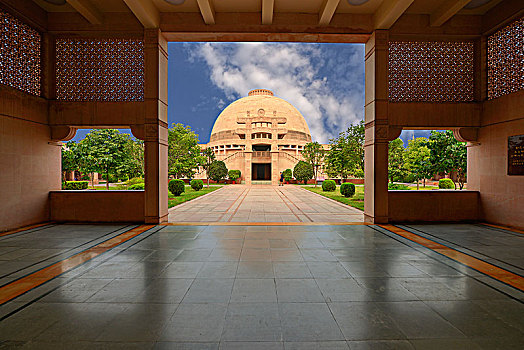 河南洛阳白马寺印度园建筑景观