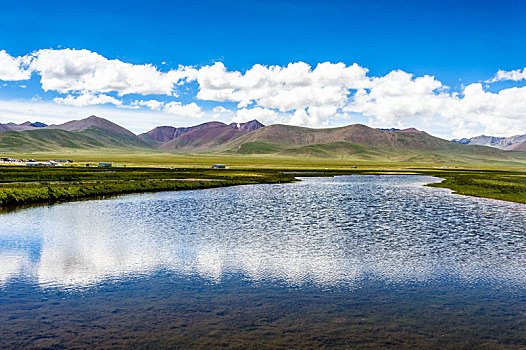 海拔最高的大型湖泊和湿地,西藏纳木错,风光