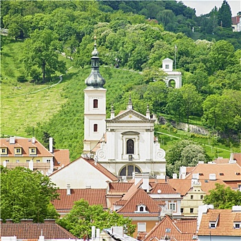 教堂,圣玛丽,区域,布拉格,捷克共和国