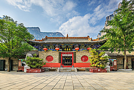 云台山万善寺雕刻