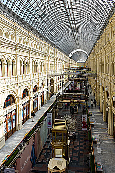 莫斯科红场古姆百货商场