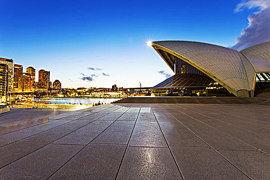 悉尼歌剧院,城市