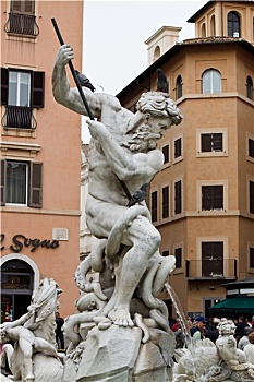 喷泉,纳沃纳广场,罗马