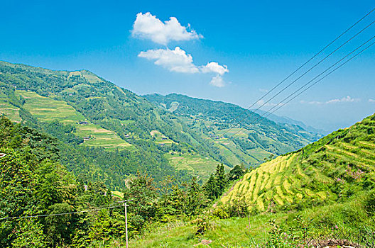 山岭风光