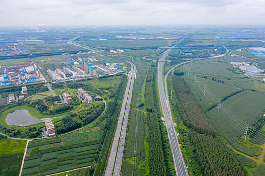 俯瞰大地,鸟瞰公路