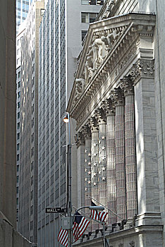 纽约股票交易所,华尔街,纽约,美国
