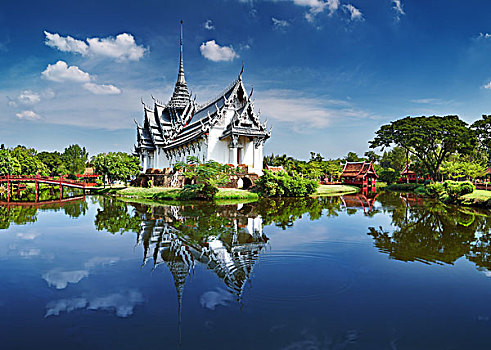 宫殿,古城,曼谷