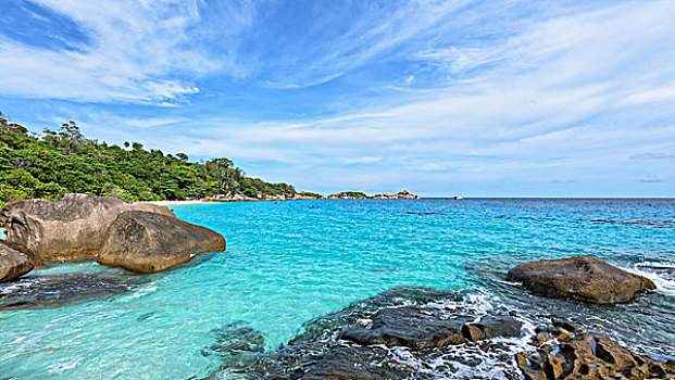 夏天,海洋,泰国