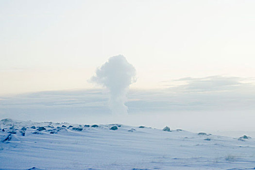 地热,蒸汽,雷克雅奈斯,半岛,冰岛