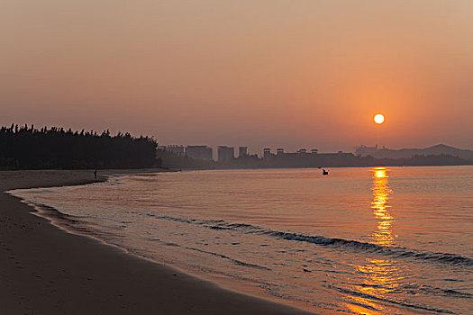 海边日落风光