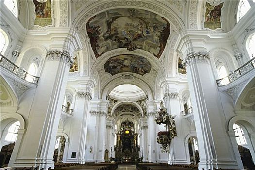 大教堂,教堂,巴登符腾堡,德国,欧洲