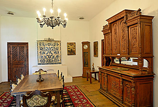 公寓,19世纪,露天博物馆,罗马尼亚,欧洲