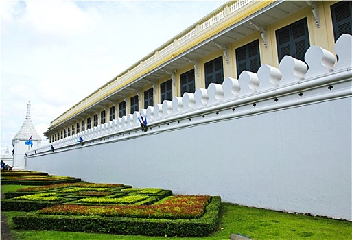 墙壁,大皇宫,曼谷,泰国