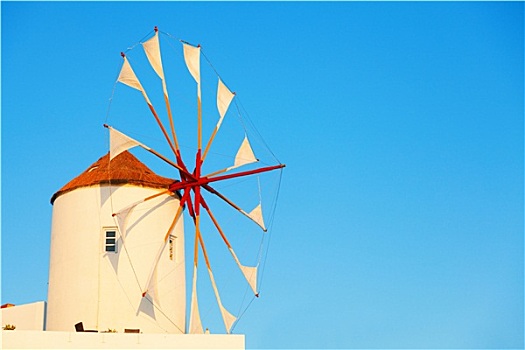 风车,锡拉岛