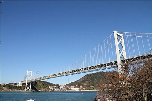 海峡,桥,日本