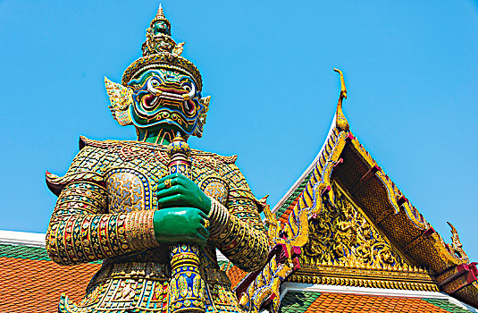 玉佛寺,万神殿,皇家,寺庙,曼谷,泰国,亚洲
