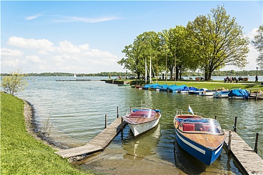 船,基姆湖,德国